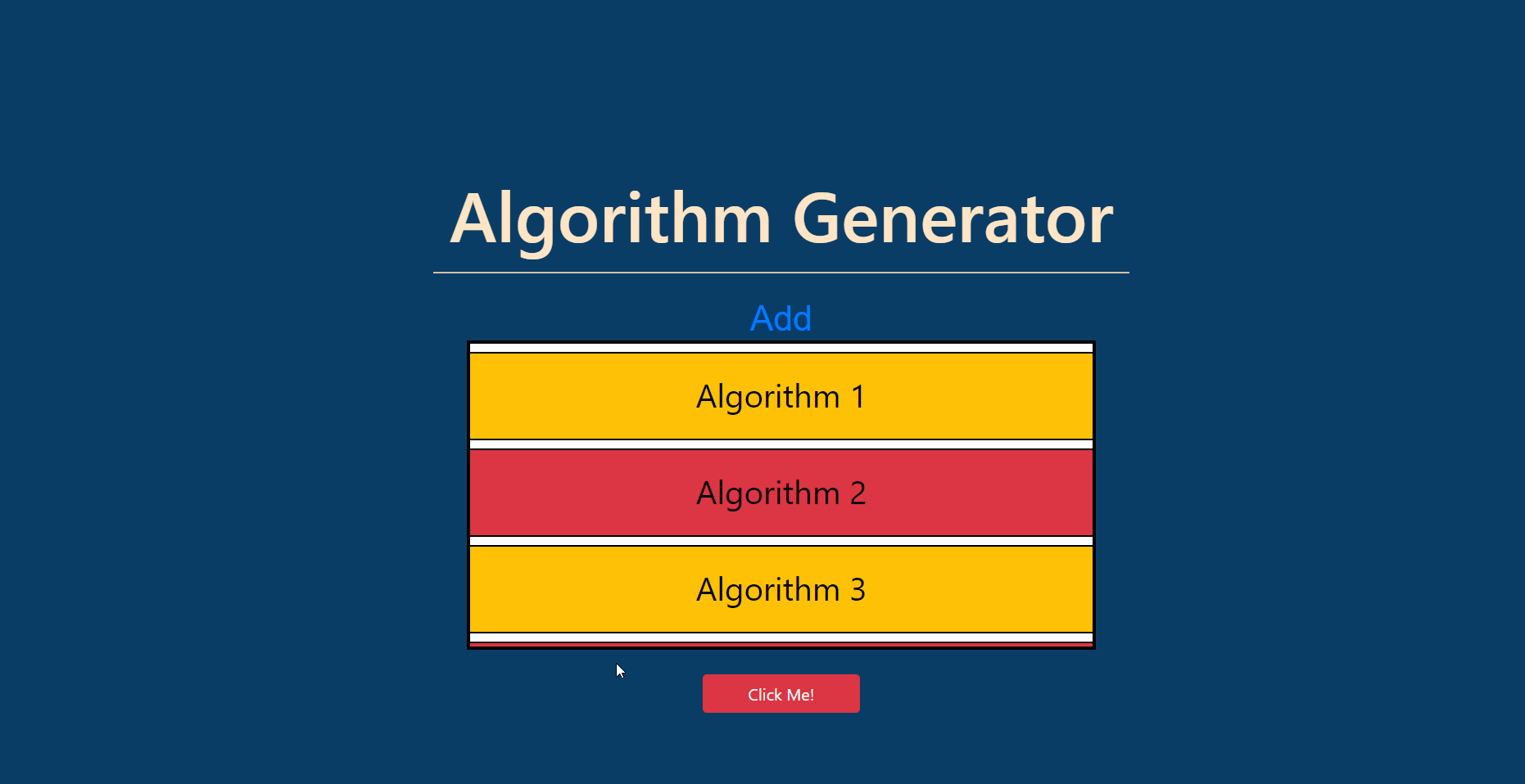 Algorithm Generator gif